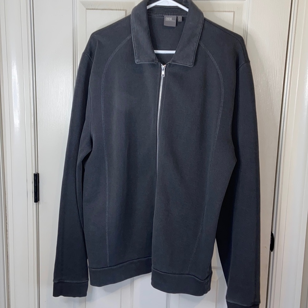 ASOS gray men’s zip front jacket